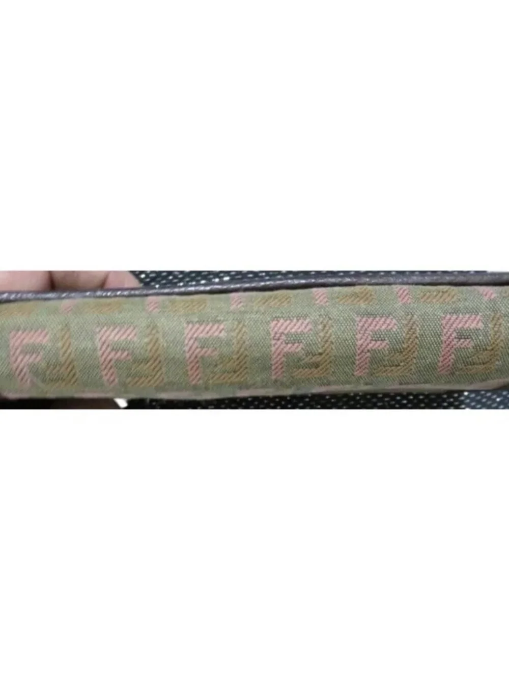 Fendi Monogram Logo Canvas & leather medium wallet Vintage piece with COA - Picture 6 of 14